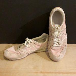 Beautiful pale pink sneakers